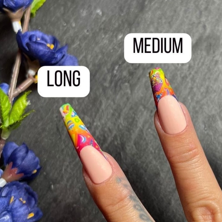 Waterslide Nail Decals - French Cut - Cash Money