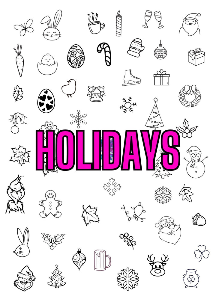 Laminated Nail Art Practice Sheet Booklet – Seventy7 Nail Decals
