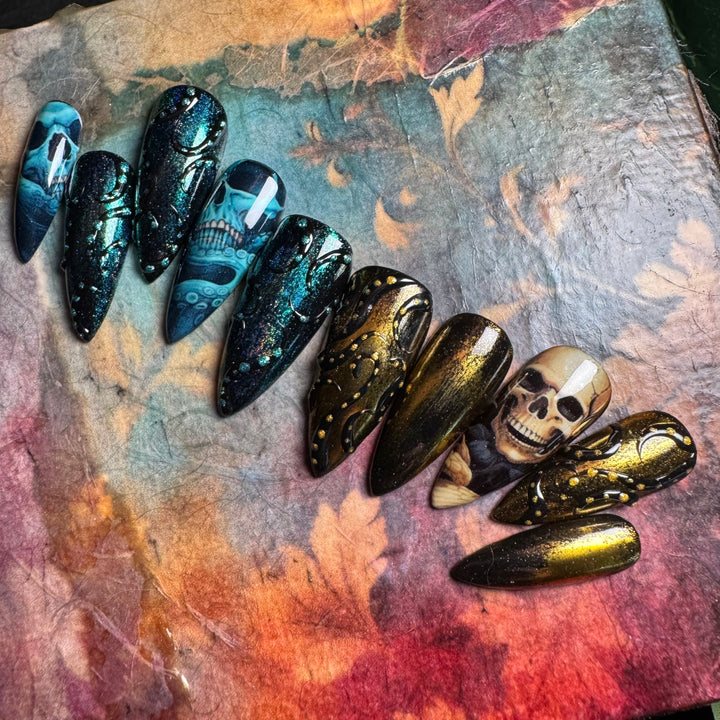 Custom Luxury Press On Nails - Release The Kraken